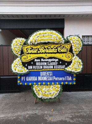 Papan Bunga Duka di Iwur