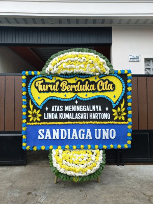 Papan Bunga Duka di Iwur